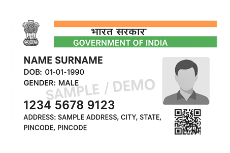 Aadhaar Card printing service by PRS WORK